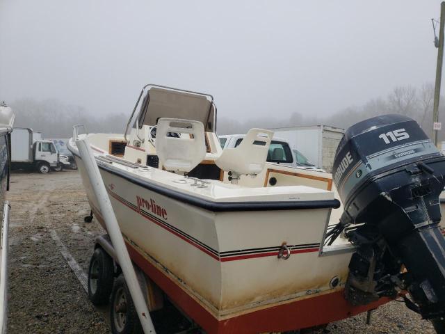 PLC00712E888 - 1988 PROL BOAT WHITE photo 3