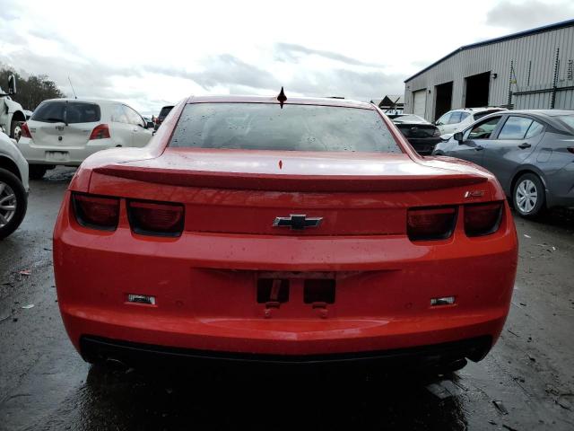 2G1FC1E34D9222670 - 2013 CHEVROLET CAMARO LT RED photo 6