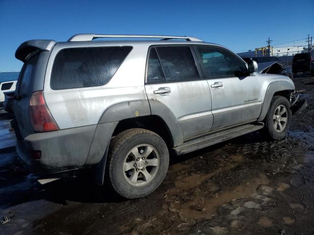 JTEBU14R130011990 - 2003 TOYOTA 4RUNNER SR5 SILVER photo 3