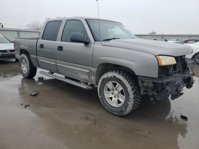 2GCEK13T361130346 - 2006 CHEVROLET SILVERADO K1500 GRAY photo 4