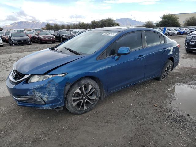 2HGFB2F84DH511663 - 2013 HONDA CIVIC EX BLUE photo 1