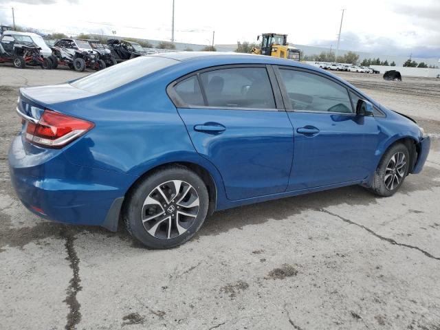 2HGFB2F84DH511663 - 2013 HONDA CIVIC EX BLUE photo 3