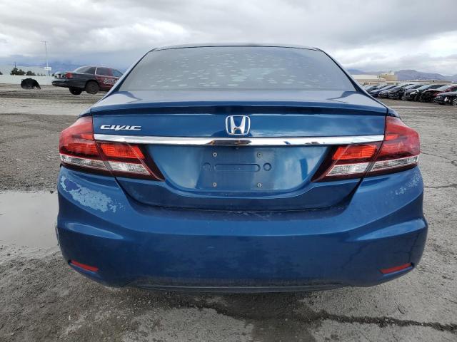 2HGFB2F84DH511663 - 2013 HONDA CIVIC EX BLUE photo 6