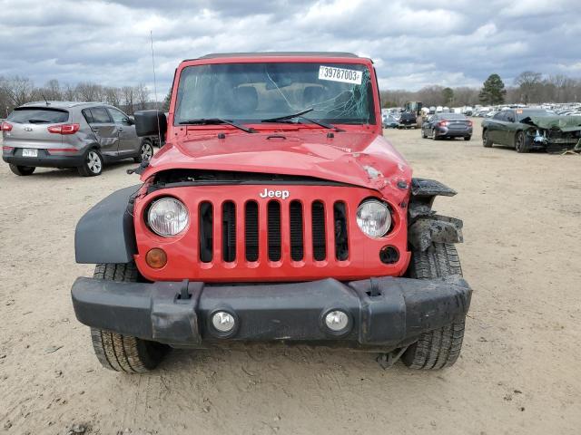 1C4BJWDG4CL194261 - 2012 JEEP WRANGLER U SPORT წითელი ფოტო 5