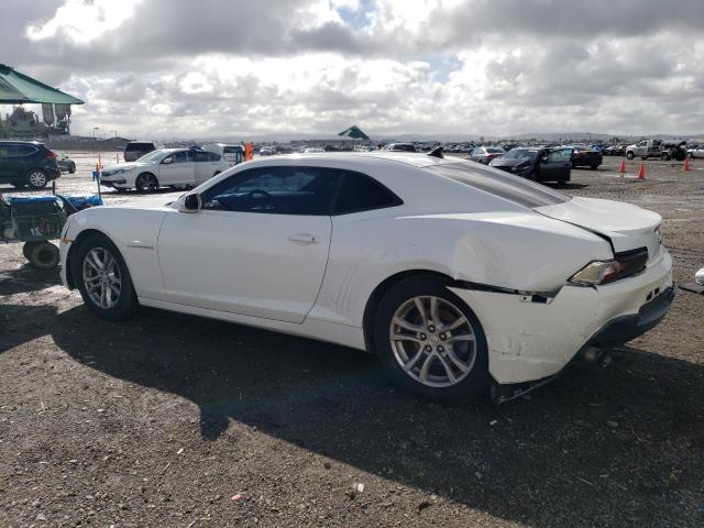 2G1FD1E38F9263674 - 2015 CHEVROLET CAMARO LT WHITE photo 2