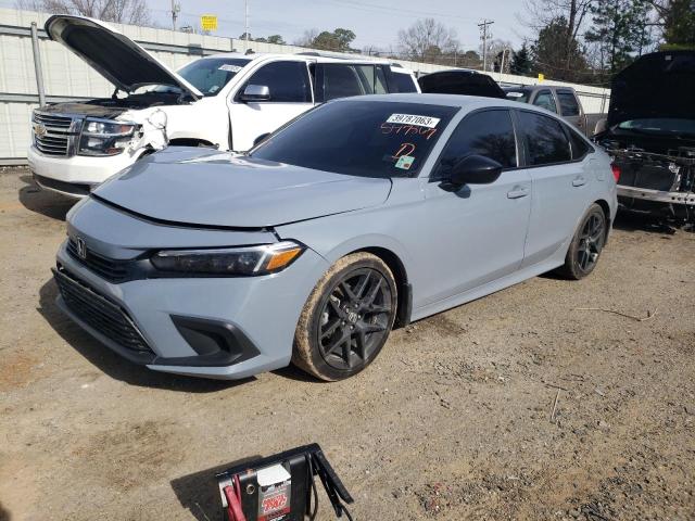 2HGFE2F54NH547867 - 2022 HONDA CIVIC SPORT 蓝色 照片 1