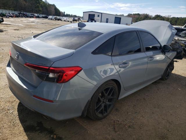 2HGFE2F54NH547867 - 2022 HONDA CIVIC SPORT 蓝色 照片 3