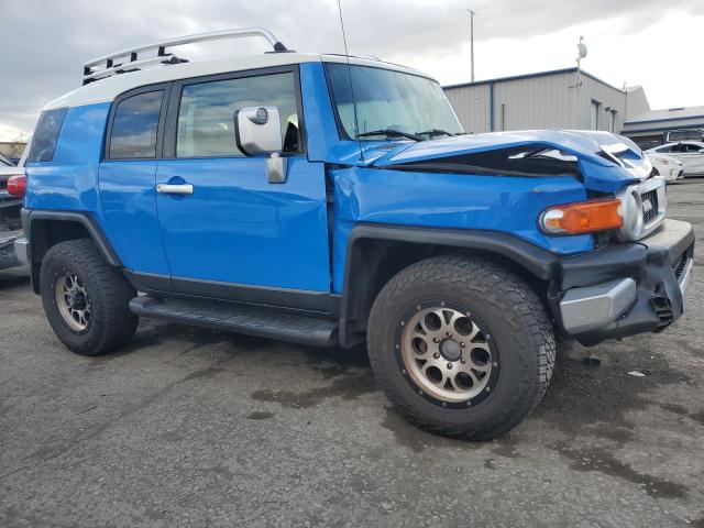 JTEBU11F470090975 - 2007 TOYOTA FJ CRUISER BLUE photo 4