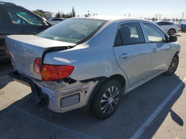2T1BU4EE9AC290710 - 2010 TOYOTA COROLLA BASE SILVER photo 3