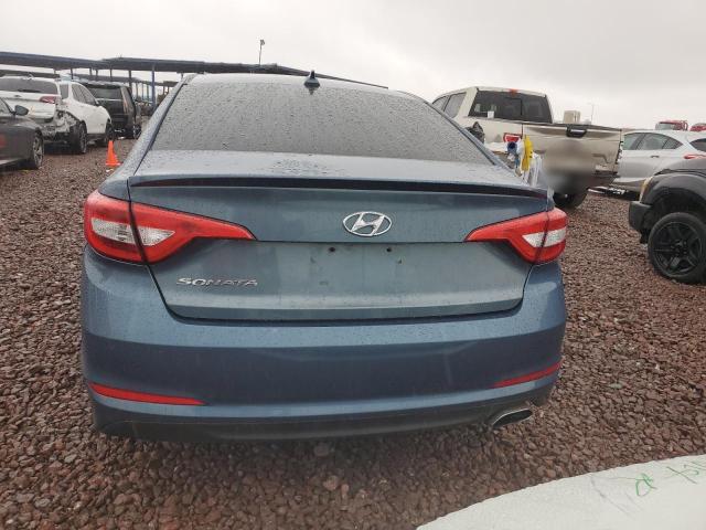 5NPE24AF6GH409191 - 2016 HYUNDAI SONATA SE BLUE photo 6