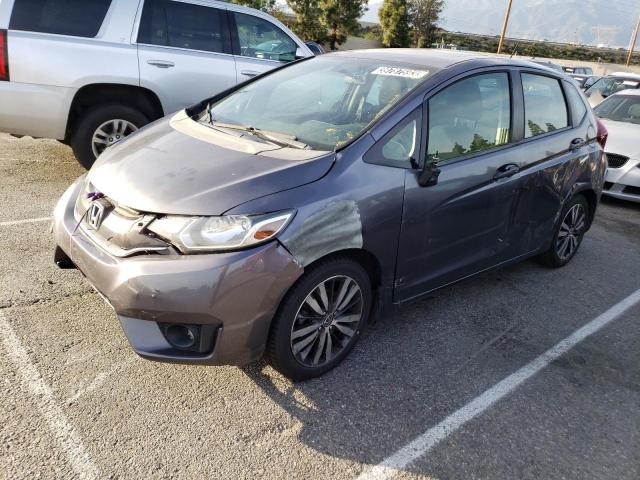 3HGGK5H88FM714479 - 2015 HONDA FIT EX GRAY photo 1