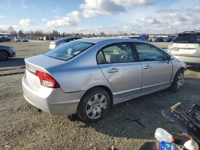 19XFA1F53AE053915 - 2010 HONDA CIVIC LX SILVER photo 3