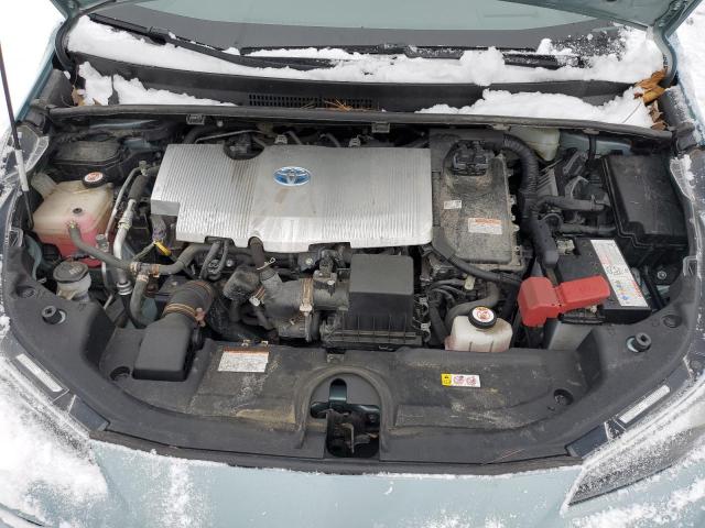 JTDL9RFU6L3014697 - 2020 TOYOTA PRIUS LE GREEN photo 11