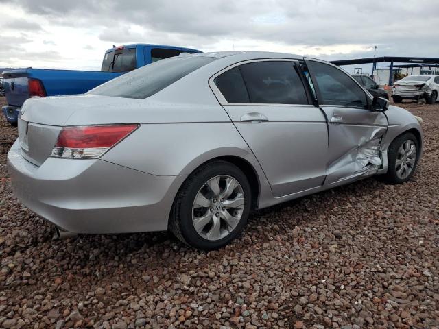 1HGCP26818A123492 - 2008 HONDA ACCORD EXL SILVER photo 3