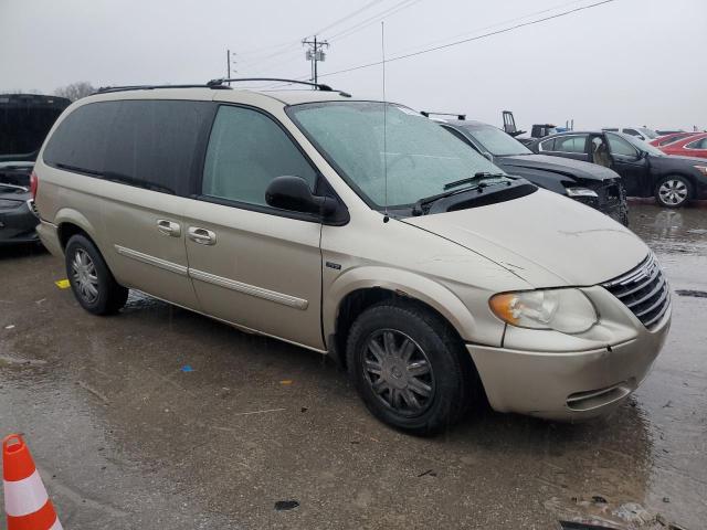 2A8GP54L67R276090 - 2007 CHRYSLER TOWN & COU TOURING GOLD photo 4