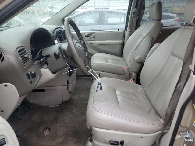 2A8GP54L67R276090 - 2007 CHRYSLER TOWN & COU TOURING GOLD photo 7