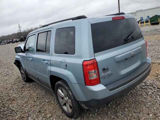 1C4NJRBB6DD228864 - 2013 JEEP PATRIOT SPORT BLUE photo 2