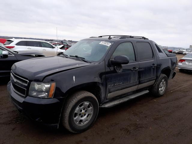 3GNTKFE36BG121764 - 2011 CHEVROLET AVALANCHE LT BLACK photo 1