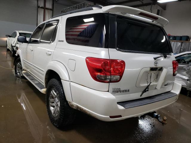 5TDBT48A75S256645 - 2005 TOYOTA SEQUOIA LIMITED WHITE photo 2