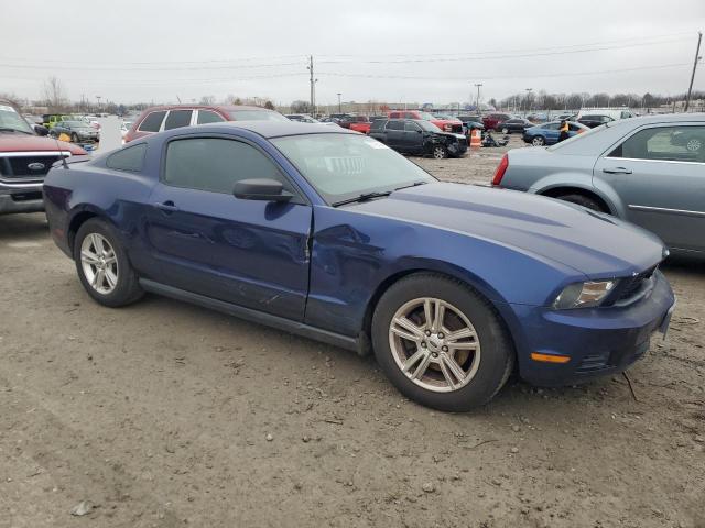 1ZVBP8AM2B5162980 - 2011 FORD MUSTANG BLUE photo 4