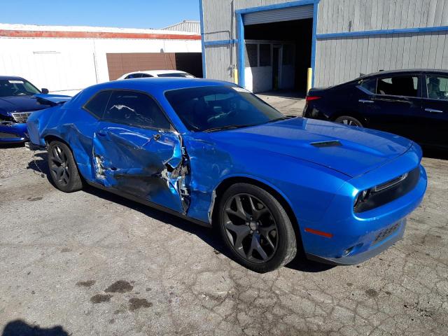 2C3CDZBGXFH913342 - 2015 DODGE CHALLENGER SXT PLUS BLUE photo 1