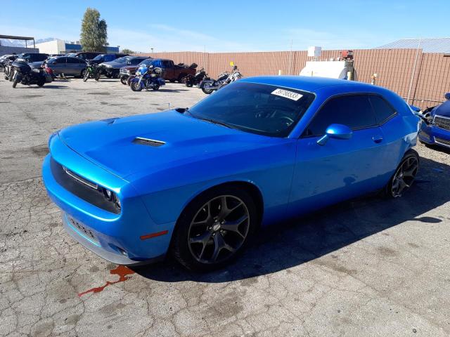 2C3CDZBGXFH913342 - 2015 DODGE CHALLENGER SXT PLUS BLUE photo 2