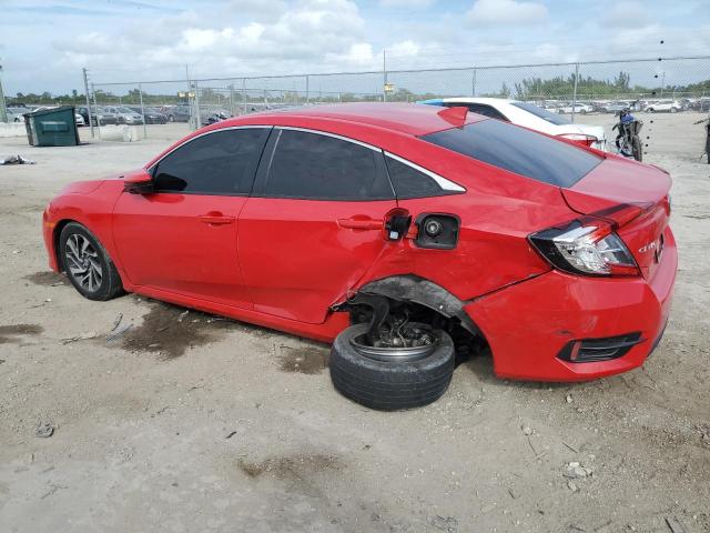 2HGFC2F7XJH610066 - 2018 HONDA CIVIC EX RED photo 2