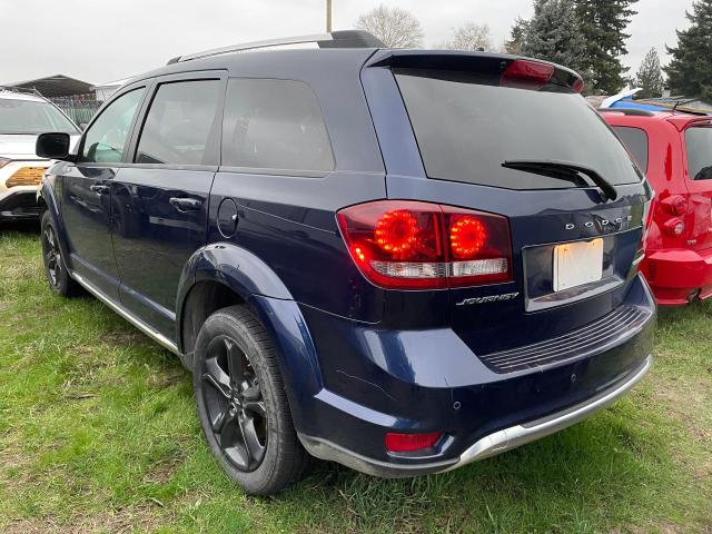 3C4PDCGB1LT263844 - 2020 DODGE JOURNEY CROSSROAD BLUE photo 3