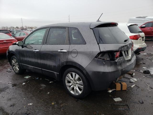 5J8TB1H20BA001022 - 2011 ACURA RDX GRAY photo 2