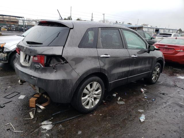 5J8TB1H20BA001022 - 2011 ACURA RDX GRAY photo 3