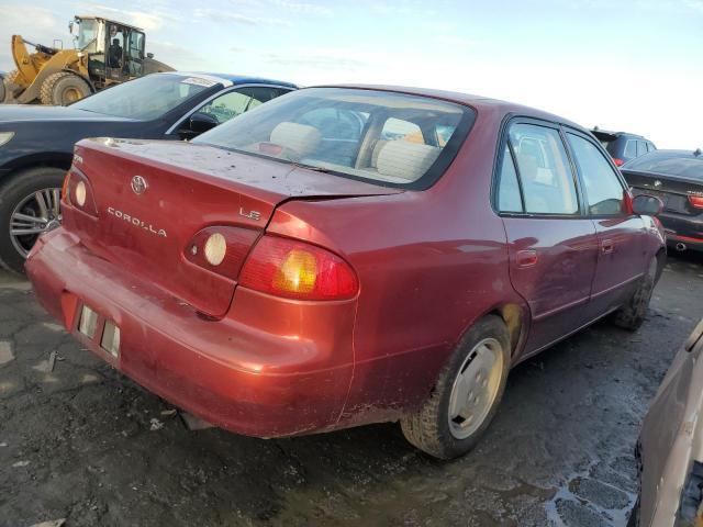 1NXBR12E71Z556888 - 2001 TOYOTA COROLLA CE RED photo 3