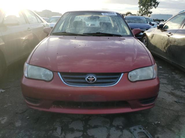 1NXBR12E71Z556888 - 2001 TOYOTA COROLLA CE RED photo 5