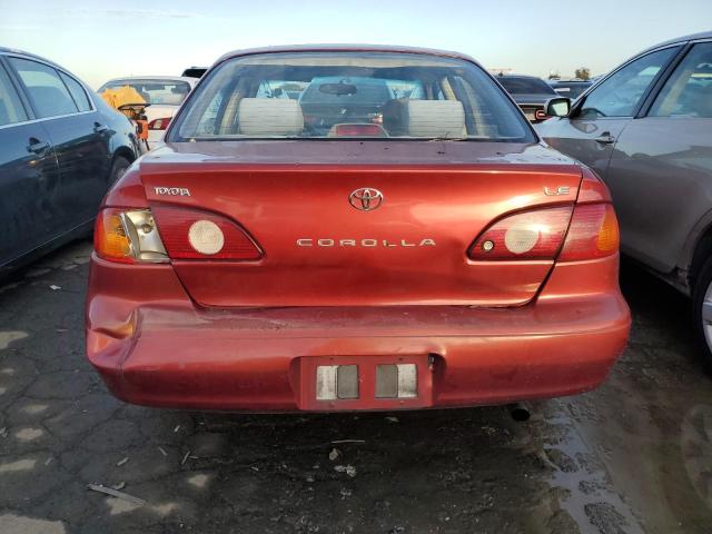 1NXBR12E71Z556888 - 2001 TOYOTA COROLLA CE RED photo 6