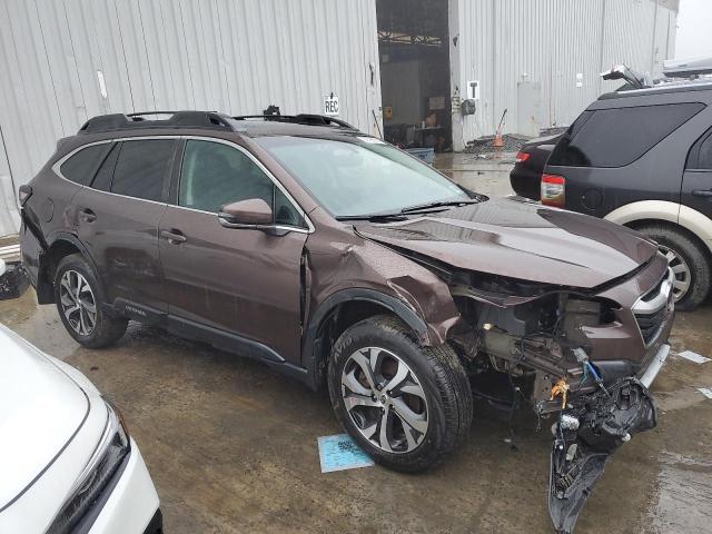 4S4BTANCXM3174554 - 2021 SUBARU OUTBACK LIMITED BROWN photo 4