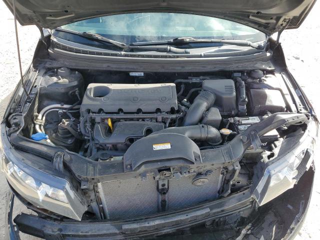 KNAFU4A26B5445433 - 2011 KIA FORTE EX BLACK photo 11