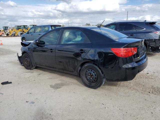 KNAFU4A26B5445433 - 2011 KIA FORTE EX BLACK photo 2