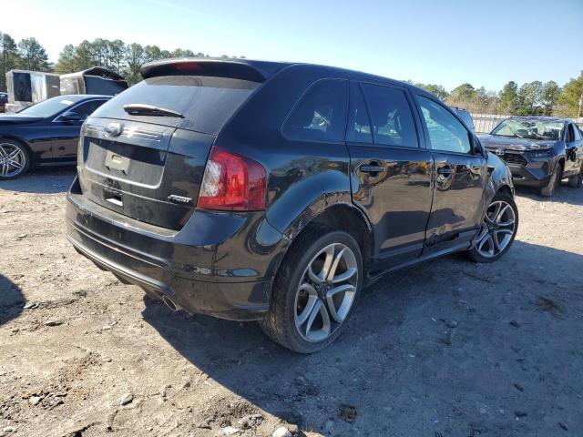 2FMDK3AK4DBE02181 - 2013 FORD EDGE SPORT BLACK photo 3