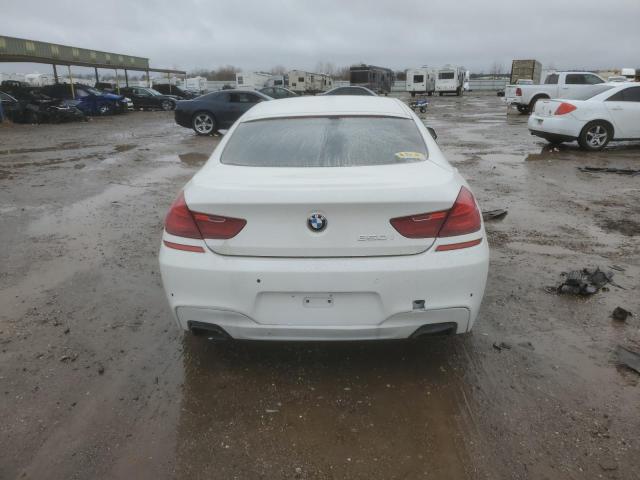 WBA6B2C55ED129663 - 2014 BMW 650 I GRAN COUPE WHITE photo 6