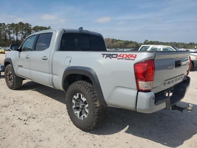 3TMDZ5BN8JM049149 - 2018 TOYOTA TACOMA DOUBLE CAB GRAY photo 2