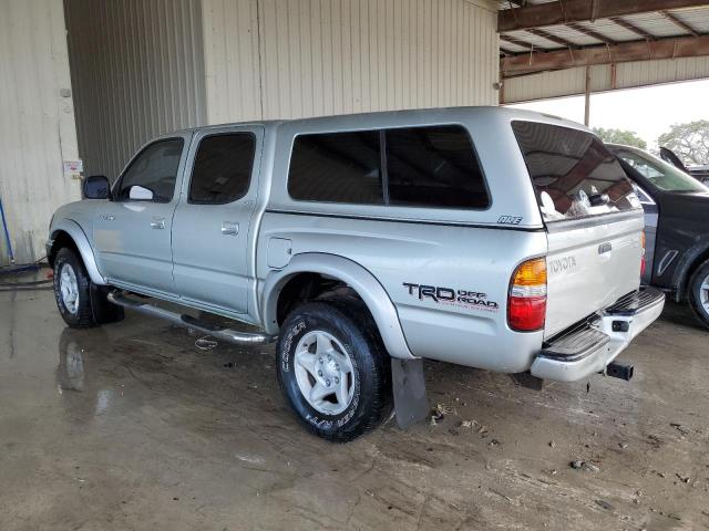 5TEGN92N73Z187013 - 2003 TOYOTA TACOMA DOUBLE CAB PRERUNNER SILVER photo 2