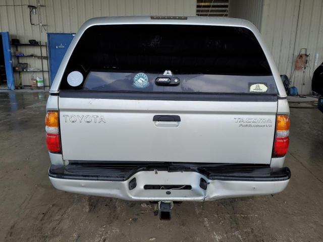 5TEGN92N73Z187013 - 2003 TOYOTA TACOMA DOUBLE CAB PRERUNNER SILVER photo 6