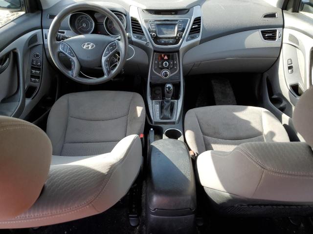 KMHDH4AE3FU383215 - 2015 HYUNDAI ELANTRA SE GRAY photo 8