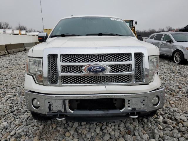 1FTFW1ET9CFB44844 - 2012 FORD F150 SUPERCREW WHITE photo 5