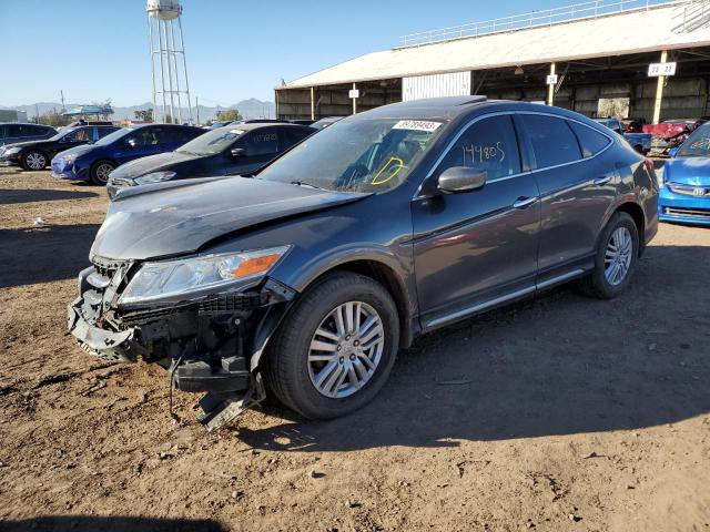 5J6TF3H57DL004512 - 2013 HONDA CROSSTOUR EXL GRAY photo 1