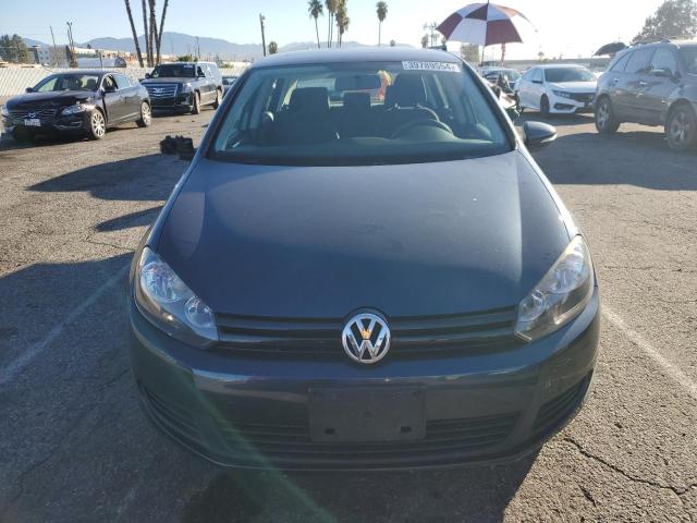 WVWDB7AJ3CW062120 - 2012 VOLKSWAGEN GOLF GRAY photo 5