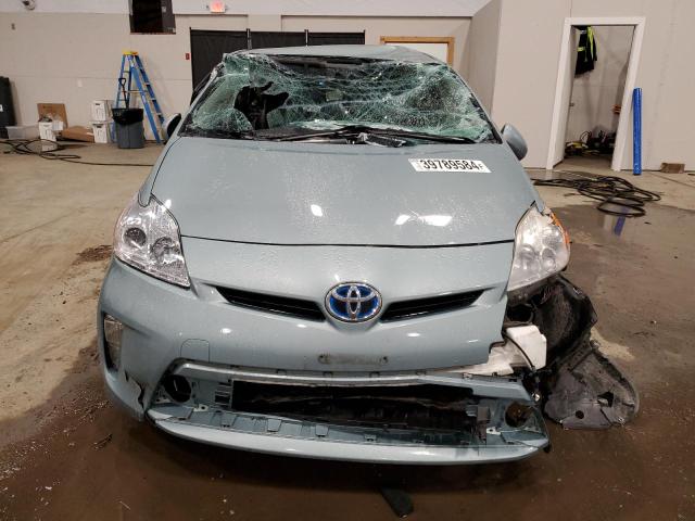 JTDKN3DU4D1657277 - 2013 TOYOTA PRIUS BLUE photo 5