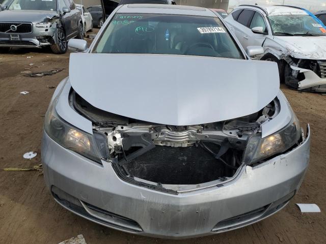 19UUA9F70DA004140 - 2013 ACURA TL ADVANCE SILVER photo 5