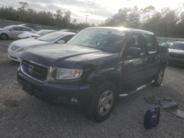 5FPYK16289B108433 - 2009 HONDA RIDGELINE RT BLUE photo 1