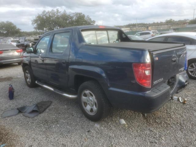 5FPYK16289B108433 - 2009 HONDA RIDGELINE RT BLUE photo 2