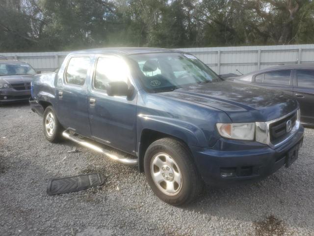 5FPYK16289B108433 - 2009 HONDA RIDGELINE RT BLUE photo 4